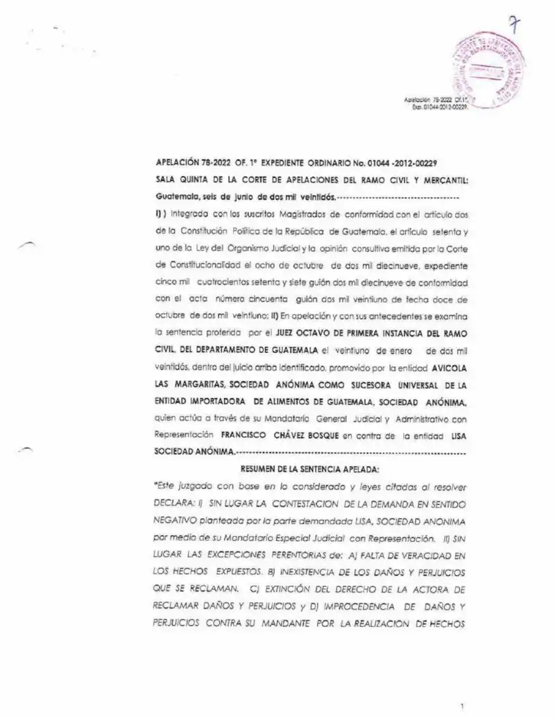 Appeals court upheld dismissal for Las Margaritas