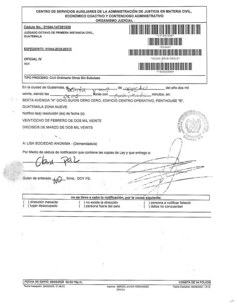 Preview image for Court dismissed dividend case by Compraventa