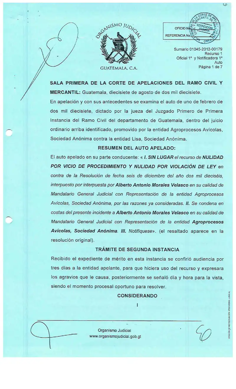 Preview image for Appeals Court Upheld Revocation of precautionary measures