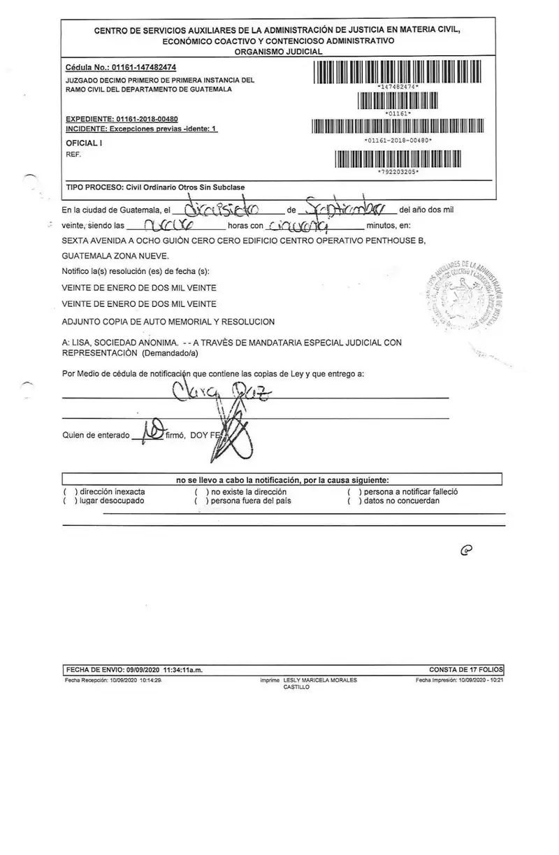 Declara incompetencia y remite caso de dividendos por La Perla a arbitraje