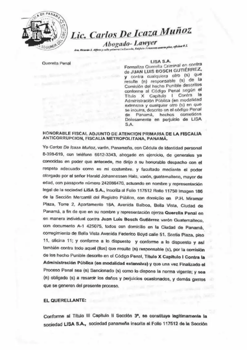 Preview image for Presentó denuncia penal por $70M en dividendos retenidos