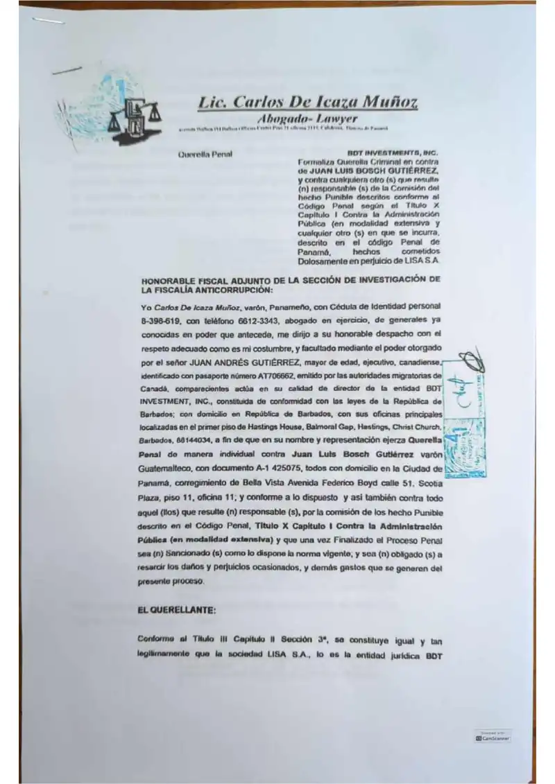 Preview image for BDT acusó a Bosch de apropiarse de $120M en dividendos