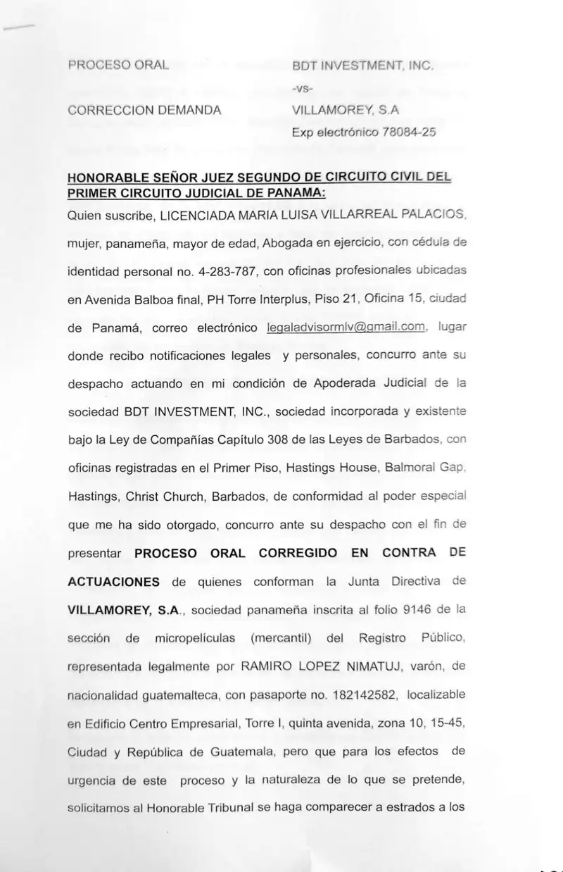 Seeks issuance and registration of BDT share certificates